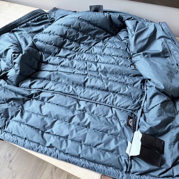 MARMOT DUCK DOWN QUILTED PUFFER VEST MENS SM TEAL ACTIVE OUTDOORS PERFORMANCE - Picture 8 of 13
